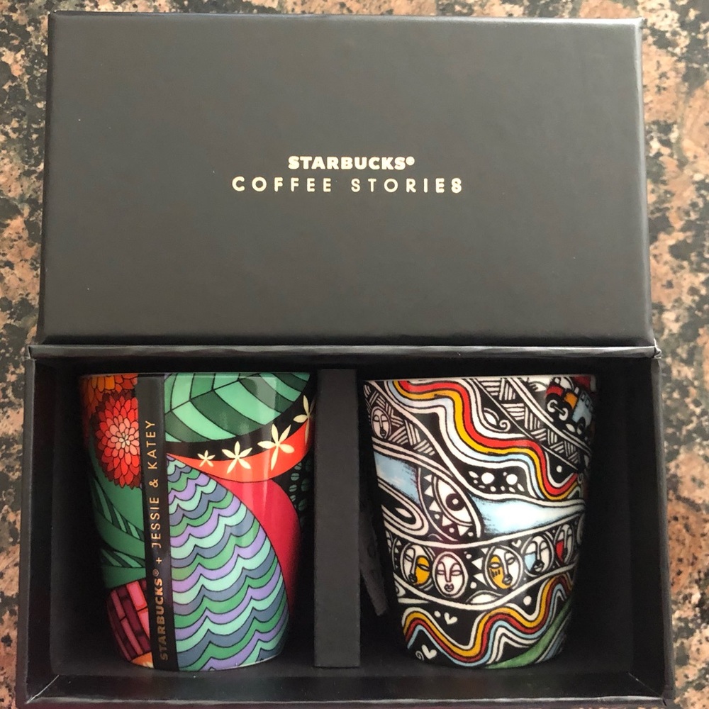 Starbucks Coffee Stories Espresso Cups